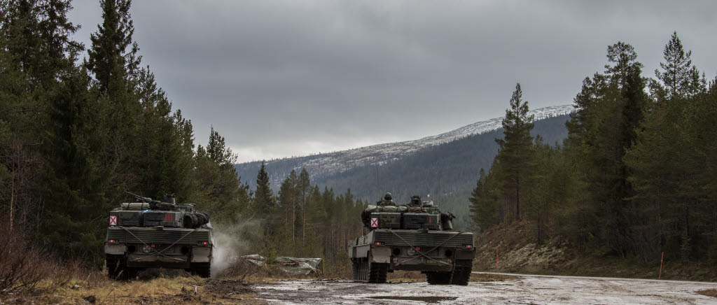 191:a mekaniserade bataljonen under Trident Juncture