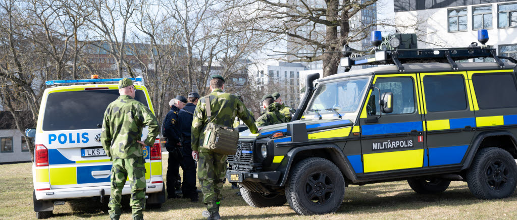 Samverkan polismyndigheten och försvarsmakten