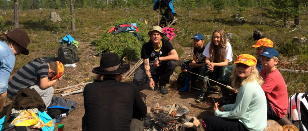 Den ideella föreningen VildaKidz genomför aktiviteter i skogen. Den 26 augusti närvarar de på flygdagen.