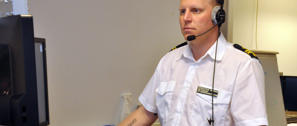 FVÖ 18
Flygvapenövning 2018
Luftvärnsrobotledare Christopher Wessman vid sin operatörsplats.