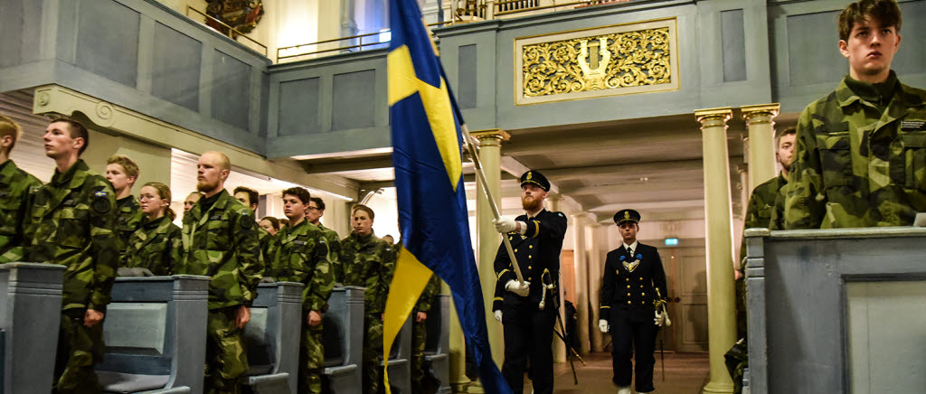 Marinen, Soldaterinran i Amiralitetskyrkan för rekryter 2019-2020