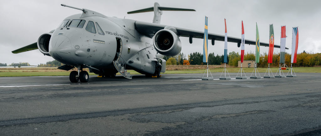 Ceremony for the Air Force’s New C-390 Transport Aircraft