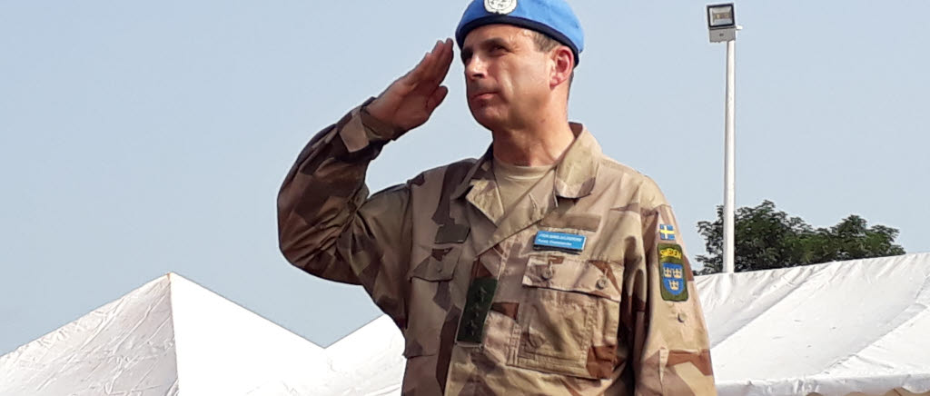 Gyllensporre tillträder som chef för militära insatsen i Mali