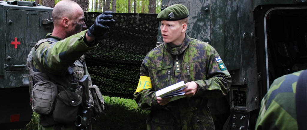 Finsk evaluator och C 71 under 71. bat NEL 2 