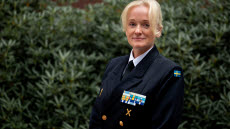 Lena Persson Herlitz, chef för ledningsstabens inriktningsavdelning.