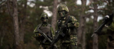 Stridsutbildning skarp ammunition (SUSA) på Gotland. Kadetter från mss kvarn leder momenten där anställda på Gotlands Regemente utgör övad trupp, tillsammans med tre specialister från Combat Camera