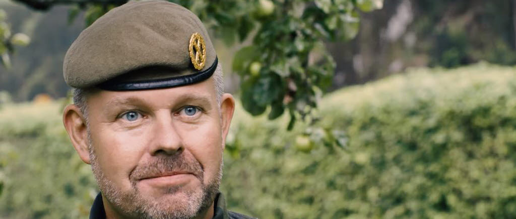 Visningsbild för youtubefilm, ny rikshemvärnschef har tagit över. Stefan Sandborg är ny chef. 