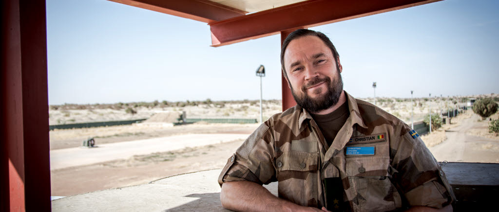Flygsamverkansofficeren, Christian. Mali.