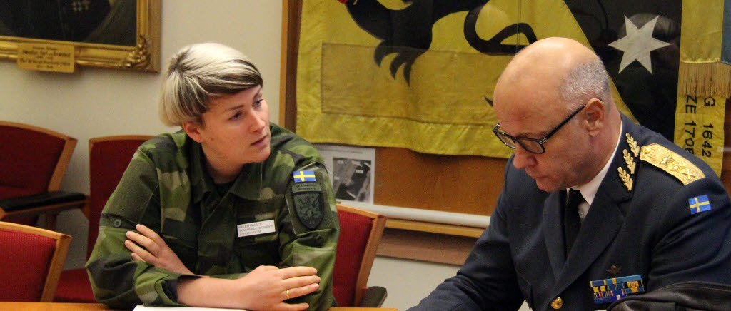 Helen Dahlöf och Karl L E Engelbrektsson.