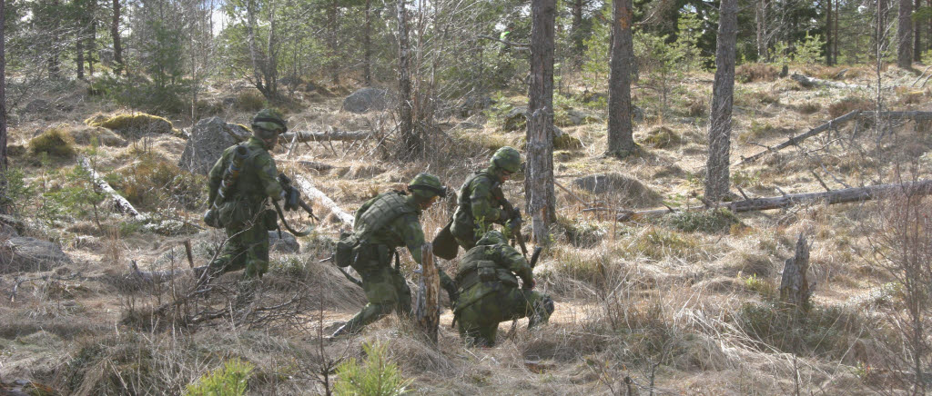 Hemvärnsövning i gråzonsläge