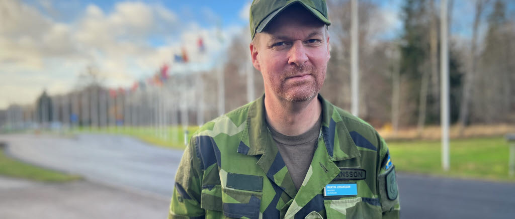 Överstelöjtnant Martin Johansson kontingentschef Mali 17