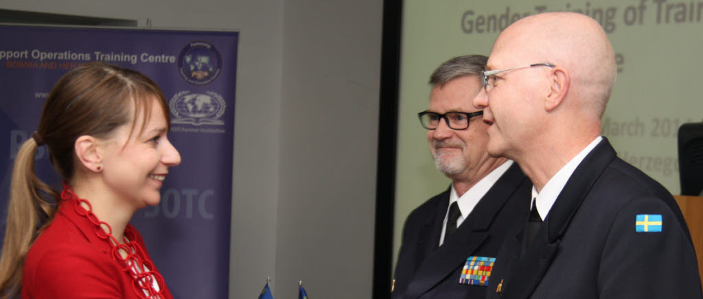 SWEDINT / NCGM finalised Gender Training of Trainers Course at PSOTC in Sarajevo