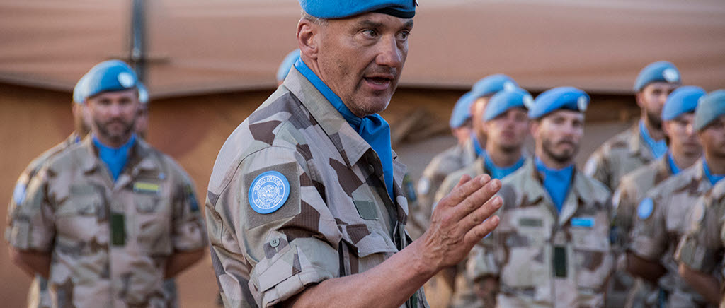 Överlämning från Mali 9 till Mali 10. 