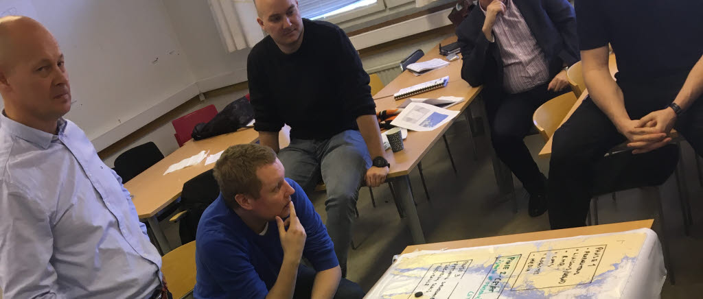 Utbildning i de åtta stegen i PUT-metoden: planering under tidspress