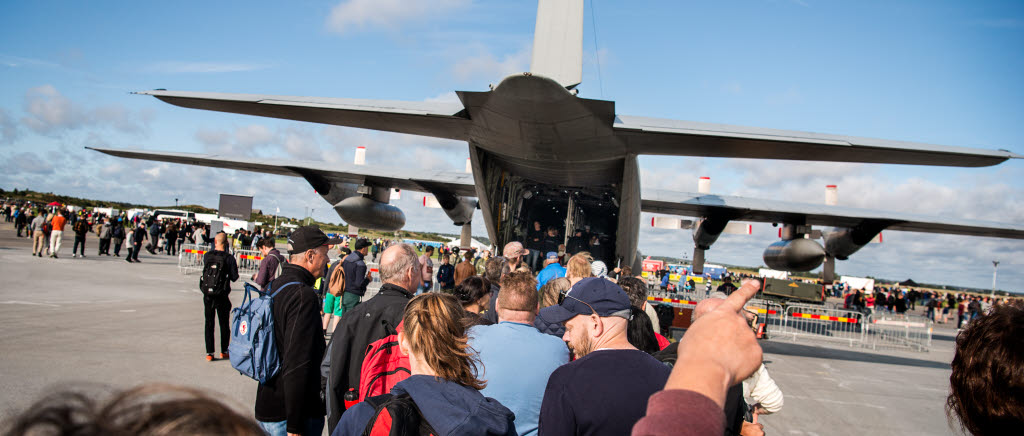 Försvarsmaktens flygdag 2018. 
