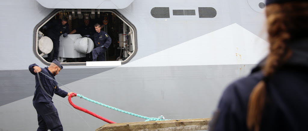Flottan, HMS Helsingborg, fjärde, 4 sjöstridsflottiljen, Visby Korvett,