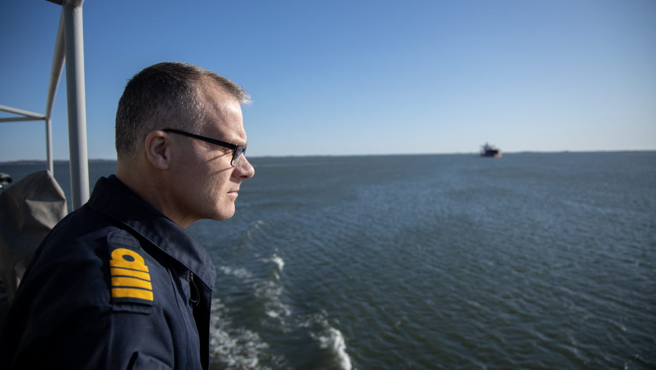 Kommendör Jon Wikingsson är chef för Fjärde sjöstridsflottiljen