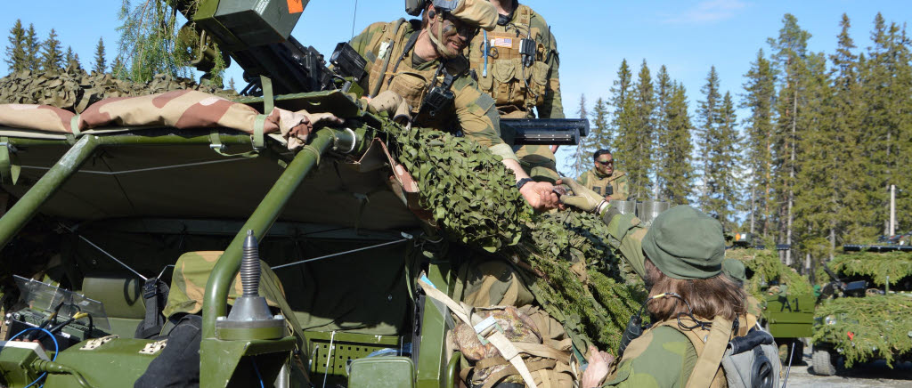 Norska hemvärnet övade med Fältjägarbataljonen