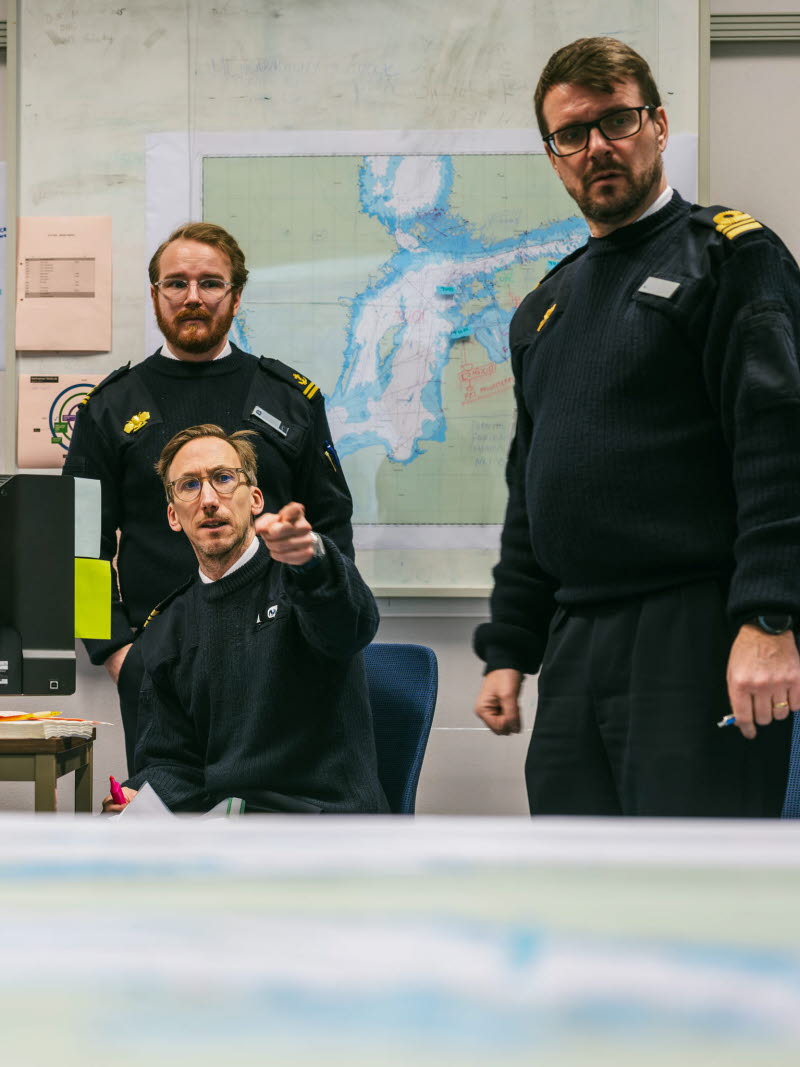 – I ett osäkert omvärldsläge är det viktigare än någonsin att säkerställa egen rörlighet över havsområden och minska risken för förluster, säger Nathaniel Arby, chef 44.röjdykardivisionen och en av övningsledarna i Dynamic Move. 