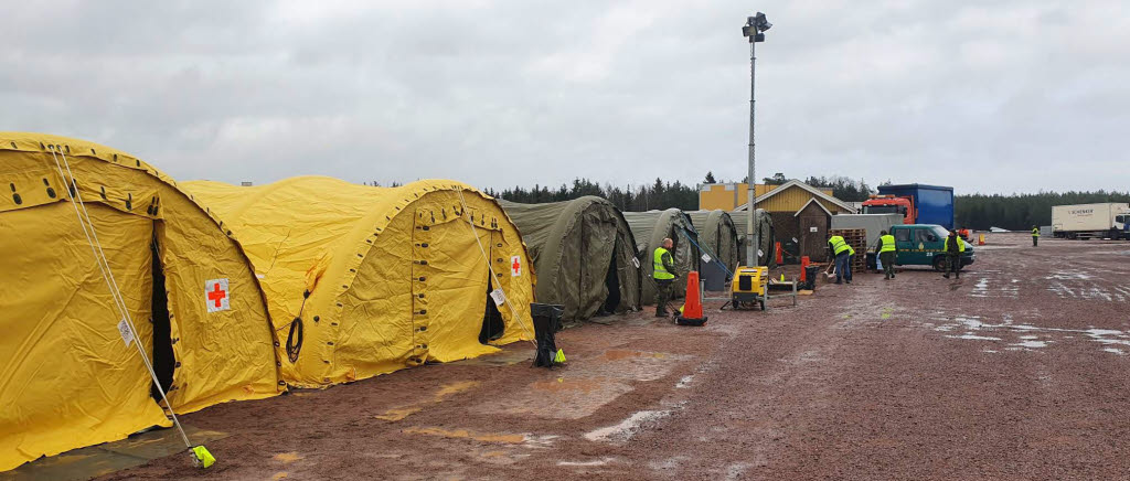 Stöd till samhället. Södra militärregionen.