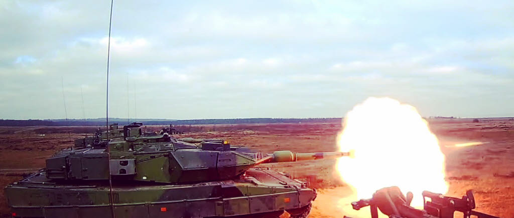 Skarpskjutning Stridsvagn 122