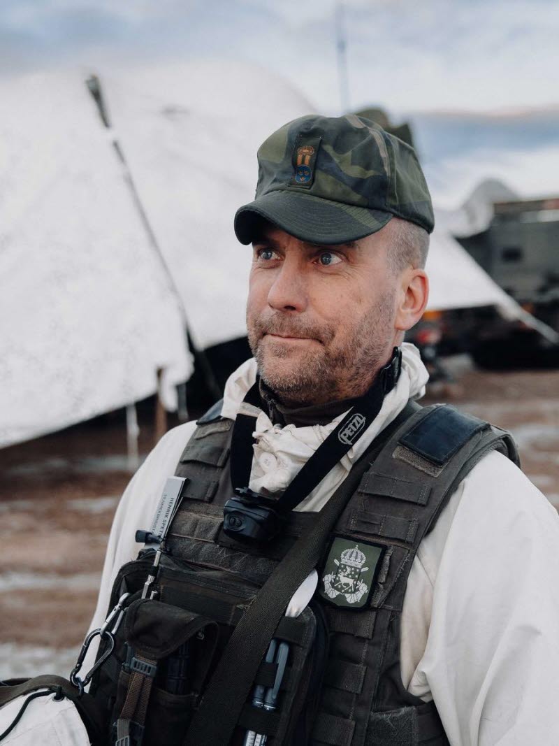 Henrik Spets, chef stödavdelning finska natostaben