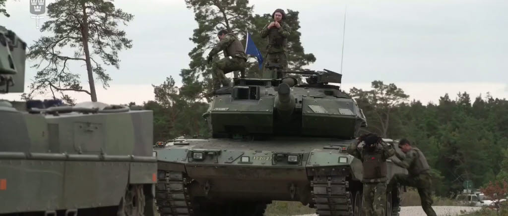 Stridsvagn på Gotland