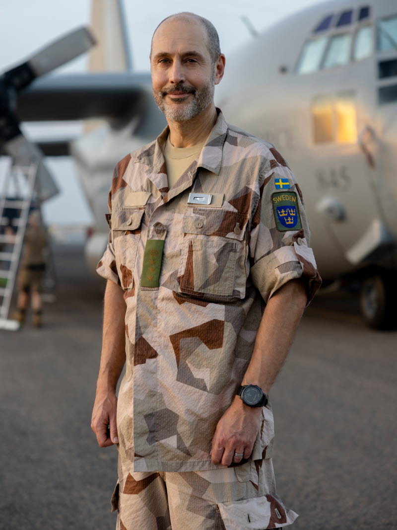 20230427 
Kontingentchef Mattias Ottis. 
Foto:Axel Öberg/Försvarsmakten RÄTTIGHETER FÖR DENNA BILD

Publicering får ej ske i kommersiellt syfte (som marknadsföring för vara eller tjänst eller vidareförsäljning). Bilderna får inte heller användas i sammanhang som strider mot grundläggande demokratiska värderingar eller som strider mot Försvarsmaktens värdegrund eller i politiskt syfte. Försvarsmakten förbehåller sig rätten att neka användning av bilder.


This picture may not be published for commercial purposes (as advertising for goods, services or sales). It must also not be published in any context that are contrary to fundamental democratic values or values of the Swedish Armed Forces. It also must not be published for political purposes. The Swedish Armed Forces reserves the right to restrict the use of our pictures by others.