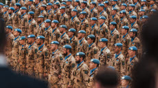 Det svenska truppbidraget till Minusma i Mali, Mali 17, hedrades med en ceremoni i Kungliga tennishallen den 17 maj.