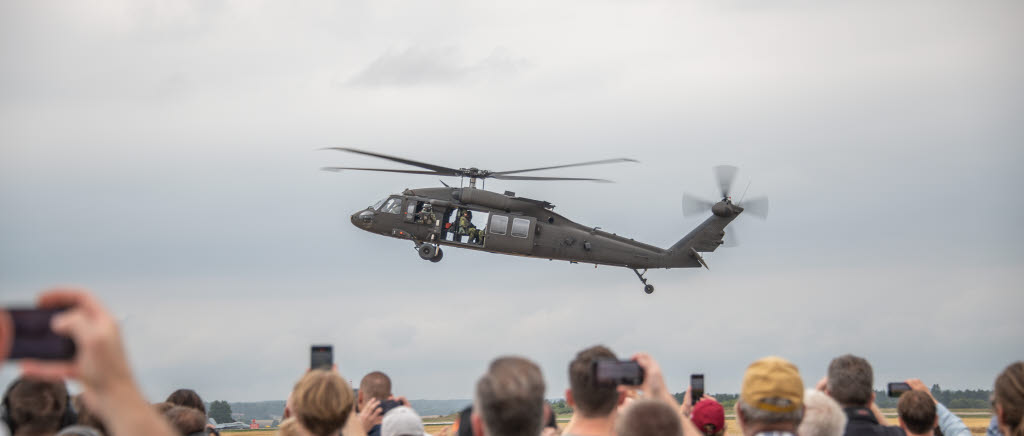 Försvarsmaktens flygdag 2022 i Uppsala
