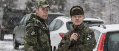I veckan befinner sig drygt 80 soldater och officerare från Jaeger brigade i Sodankylä, 
i Boden för att öva tillsammans med enheter från Pansarbataljonen vid Norrbottens regemente. Övningen är en del av det fördjupade försvarssamarbetet mellan de nordiska länderna. 
