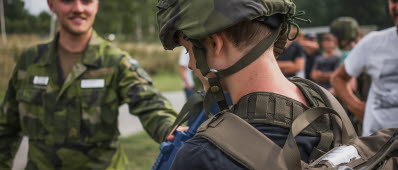 Prova på dagar vid Ledningsregementet