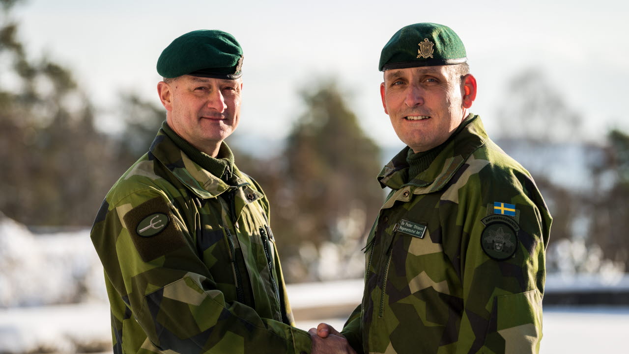 När Patrik Gardesten ryckte in vid kustjägarskolan var Peder Ohlsson ställföreträdande plutonchef. Det var första gången deras vägar korsades.