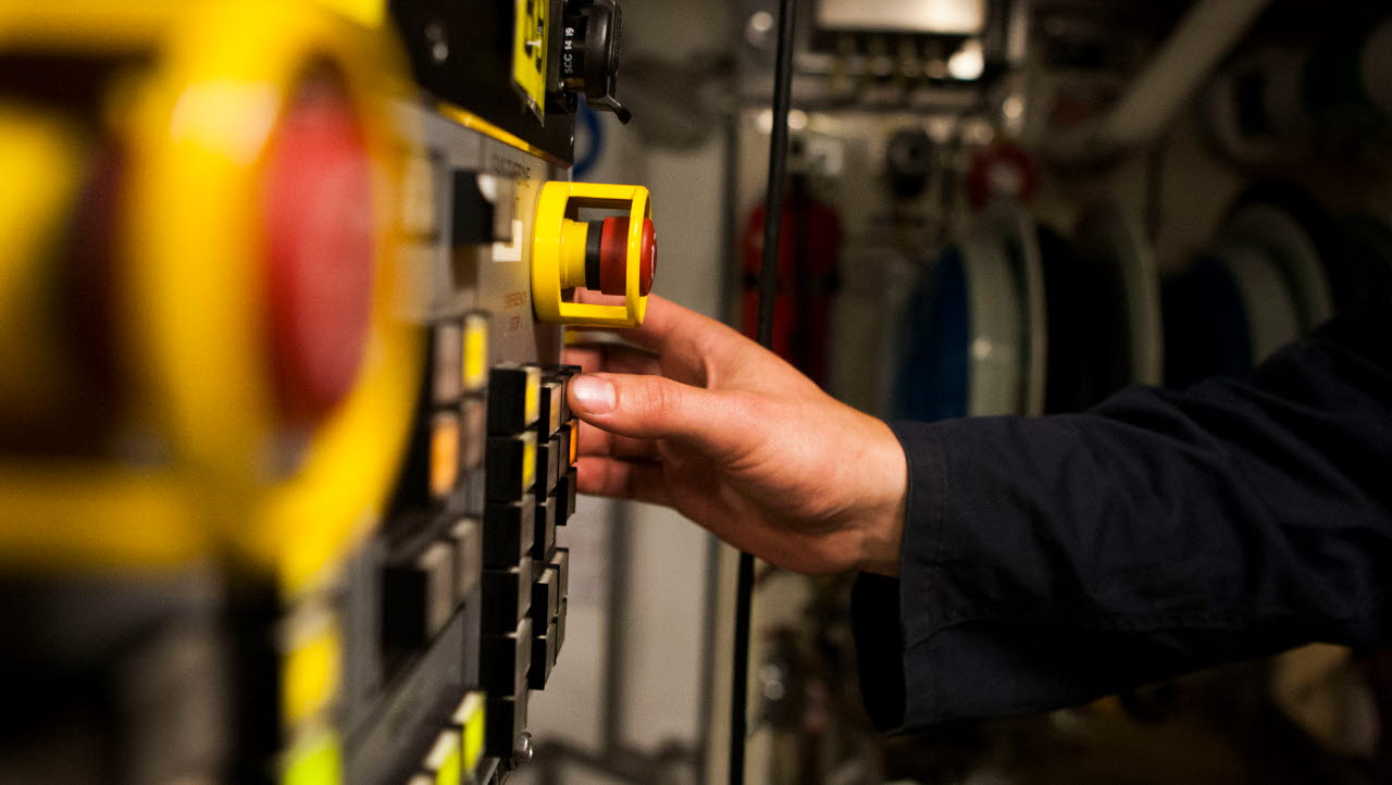 Anthony Goldsworthy är motormekaniker på korvetten HMS Karlstad