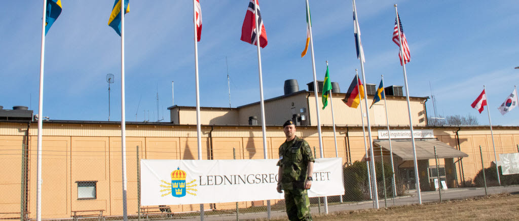 Multinationell stabsövning med konflikt i sikte
