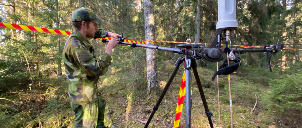 Portabelt system genombrott för stridsträning