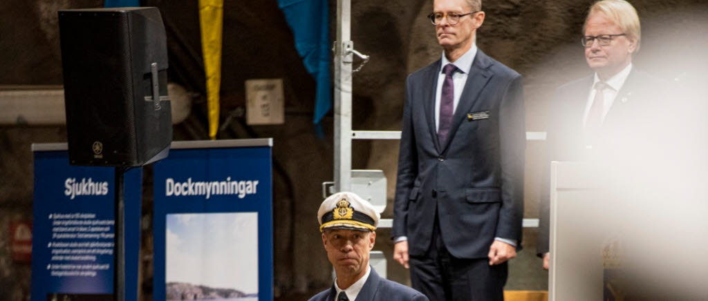 Invigning av Marinstaben. 