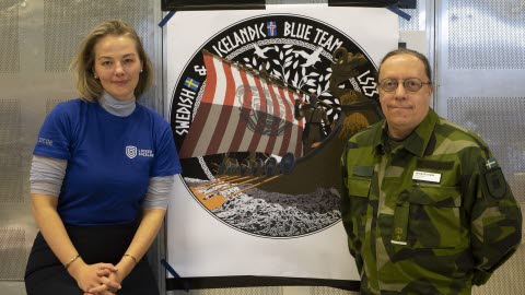 Team captains for the Icelandic Swedish national team