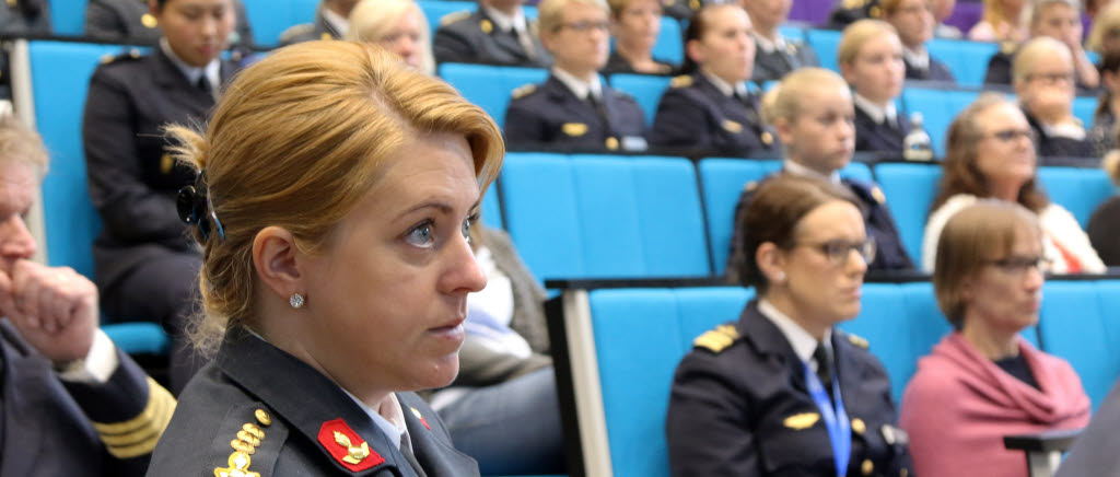 NOAK- central nätverksträff för officerare och anställda kvinnor 2016.