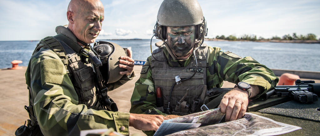 Stridsvagn i Oskarshamn.