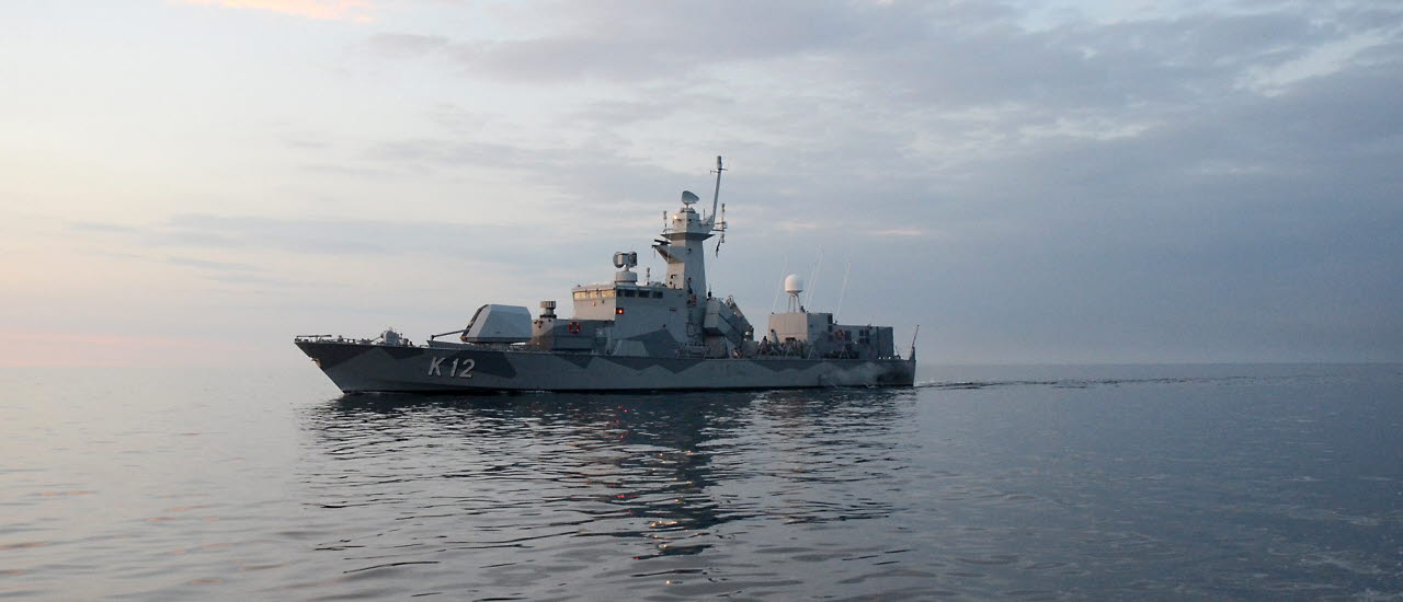 Övningen leddes av den svenska korvetten HMS Malmö.