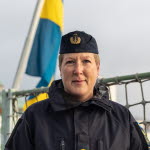 Jenny Ström är chef för Tredje sjöstridsflottiljen