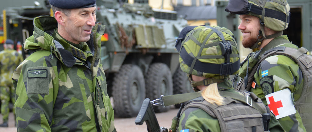 ÖB besökte Eksjö garnison.