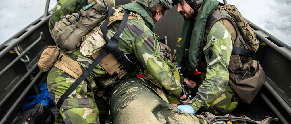 Övningen genomfördes både på land, till sjöss och i luften.