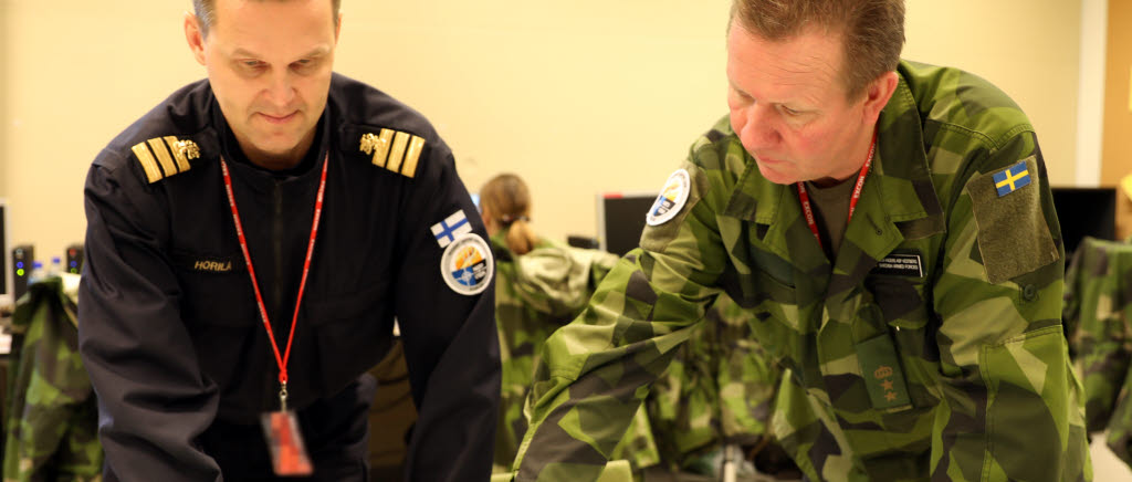 Nato övar staber och personal för en kris och konflikt i norra Europa