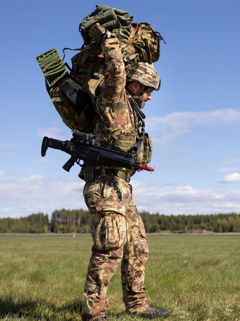 Under övningen Swift Response genomfördes i dag en fällning av 800 soldater över Hagshult flygbas. Fällningen genomfördes av en bataljon ur 173rd Airborne Brigade, tillsammans med soldater från Spanien, Italien och Ungern. Övningen är en del av Natos största övningsserie sedan kalla kriget - Steadfast Defender.