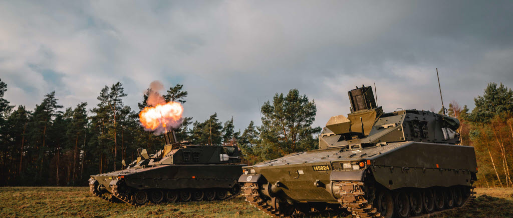 Granatkastarpansarbandvagn 90.