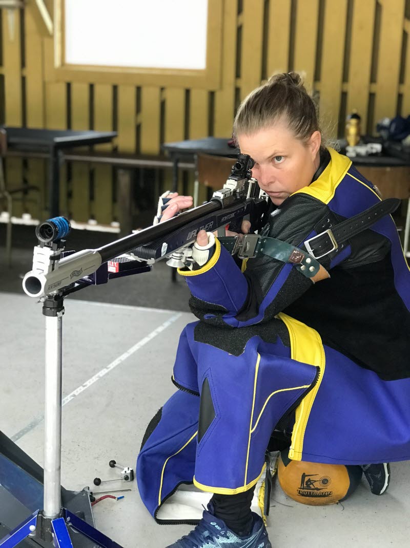 Anna Normann, Lv 6, tränar inför World Military Games i Kina. 