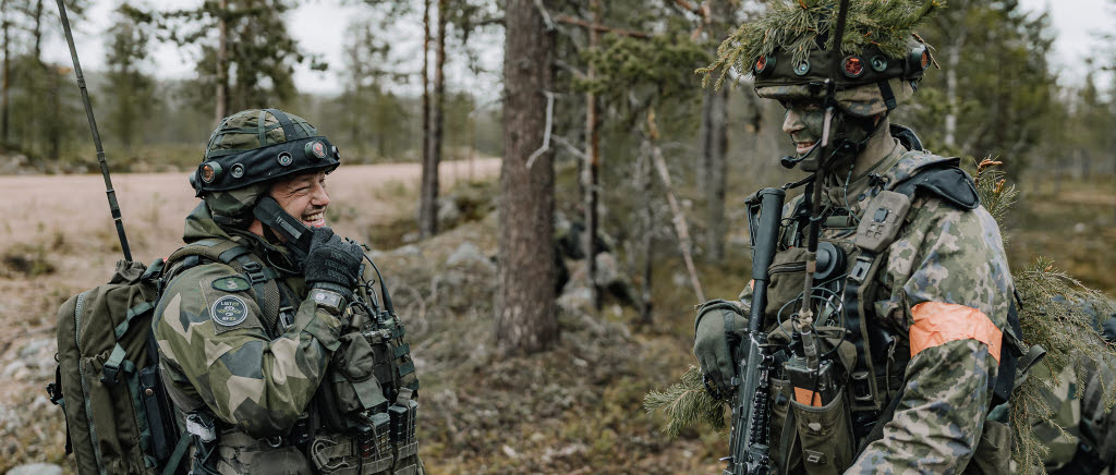 Ett steg för gemensam styrketillväxt: Under övningen har det finsk-svenska försvarssamarbetet tillämpats på alla nivåer, från högre stab till soldatnivå.