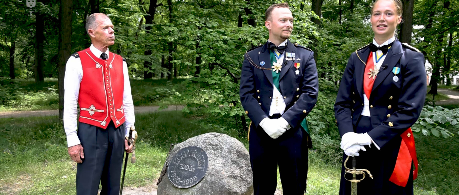 från filmserien Karlbergs slott - kunglig och militär historia.